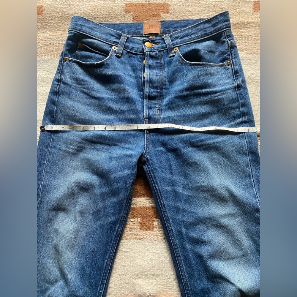 Jamie Haller Slouch Deep Blue Sz 25 - Picture 2 of 5